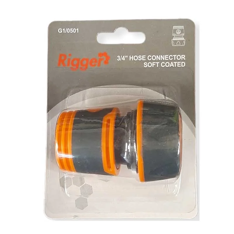 G10501.webp GARDEN HOSE CONNECTOR 3/4" H20012 SOFTGRIP RIGGER - Image 1