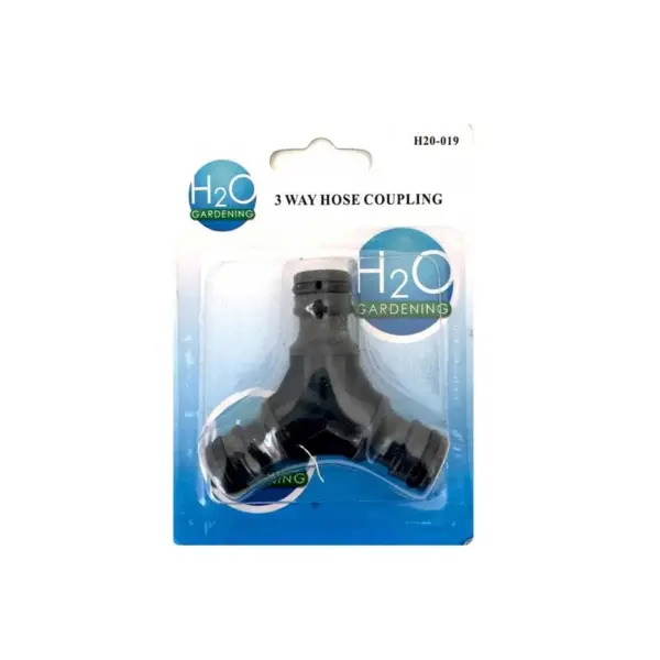GARDEN HOSE COUPLING 3 WAY RIGGER H20019