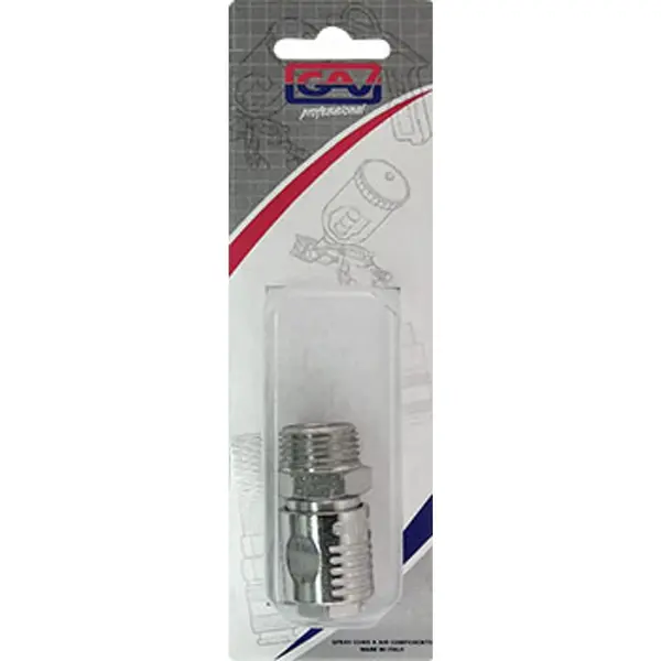 QUICK COUPLER 1/2″M PACKAGED EUROLINE