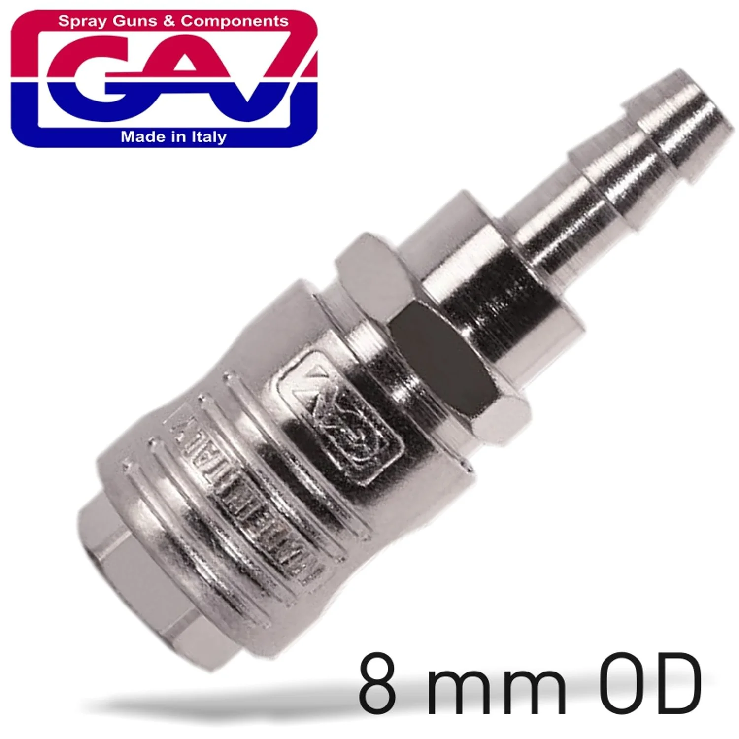 GAV112C-2.webp QUICK COUPLER 8MM HOSE EUROLINE - Image 1