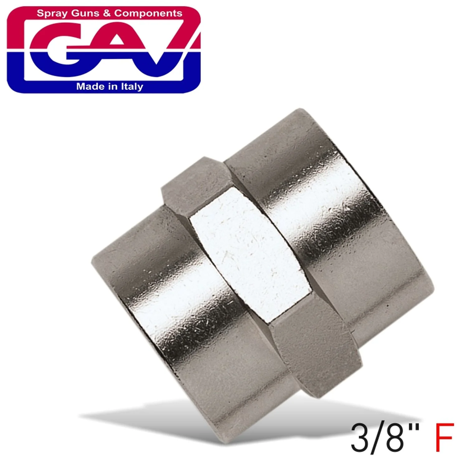 GAV1225-4.webp SOCKET 3/8 X 3/8 F/F - Image 1