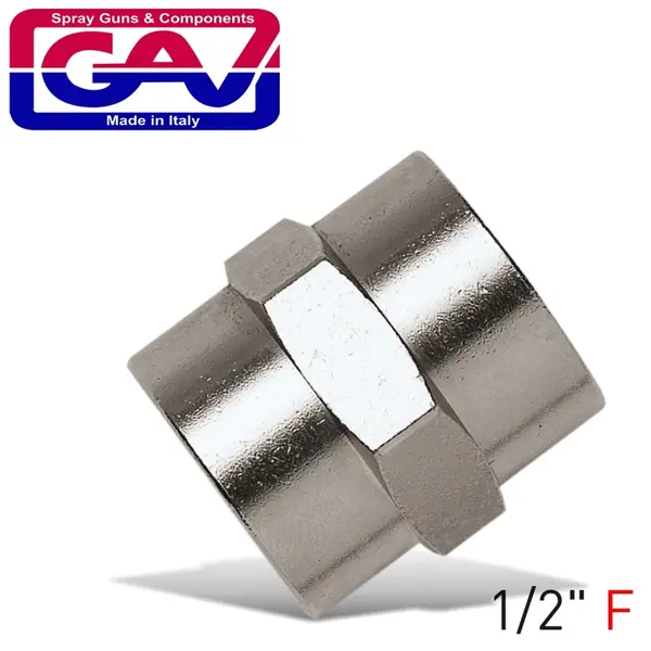 SOCKET 1/2 X 1/2 F/F