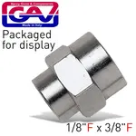 REDUCING SOCKET 1/8 X 3/8 F/F PACKAGED