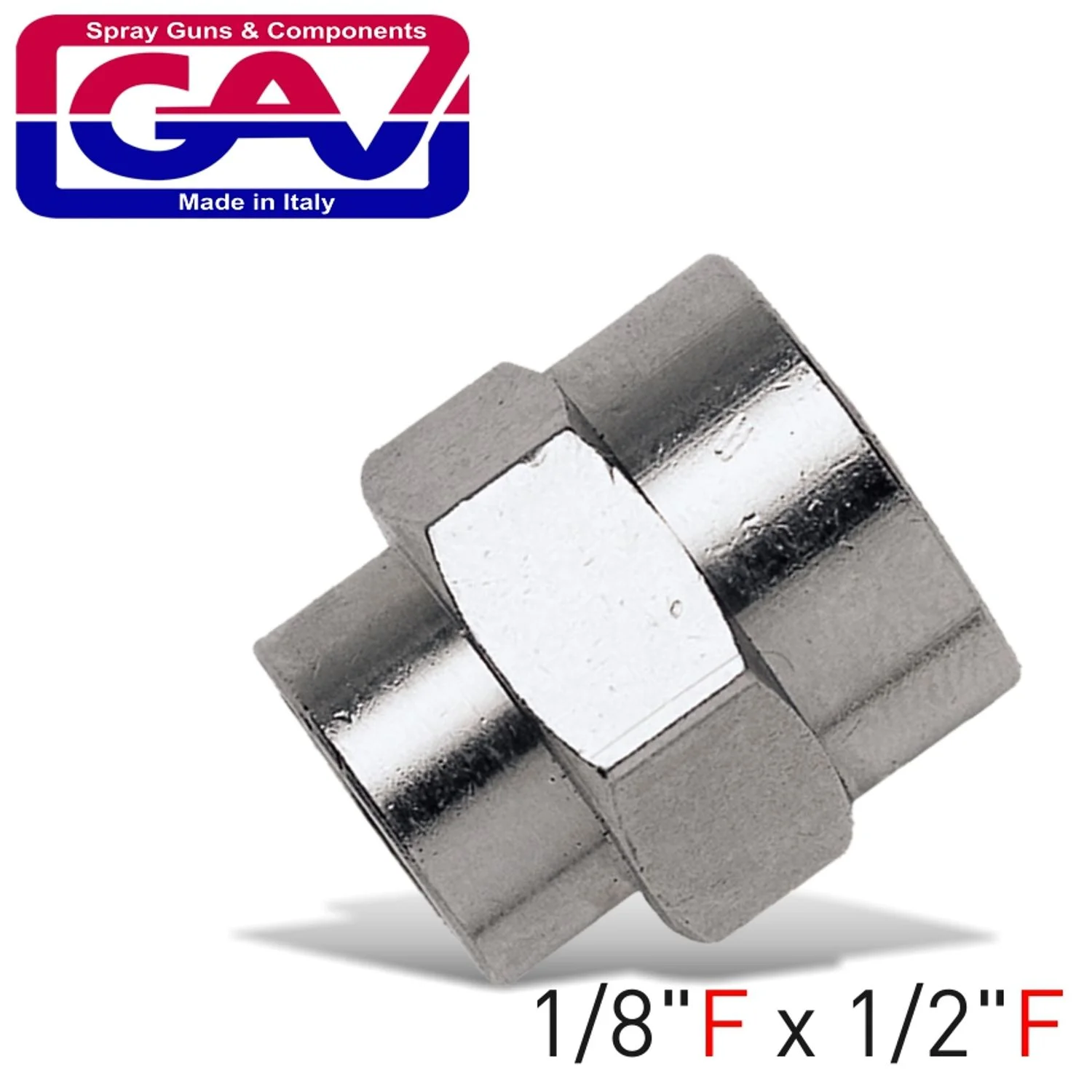 GAV1226-4.webp REDUCING SOCKET 1/8 X 1/2 F/F - Image 1