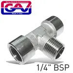 T CONNECTOR 1/4″ FMF