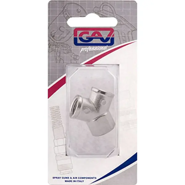 Y CONNECTOR FFF 1/4″ PACKAGED