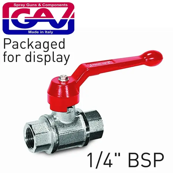 QUICK BALL TAP 1/4″X 1/4″F-F PACKAGED