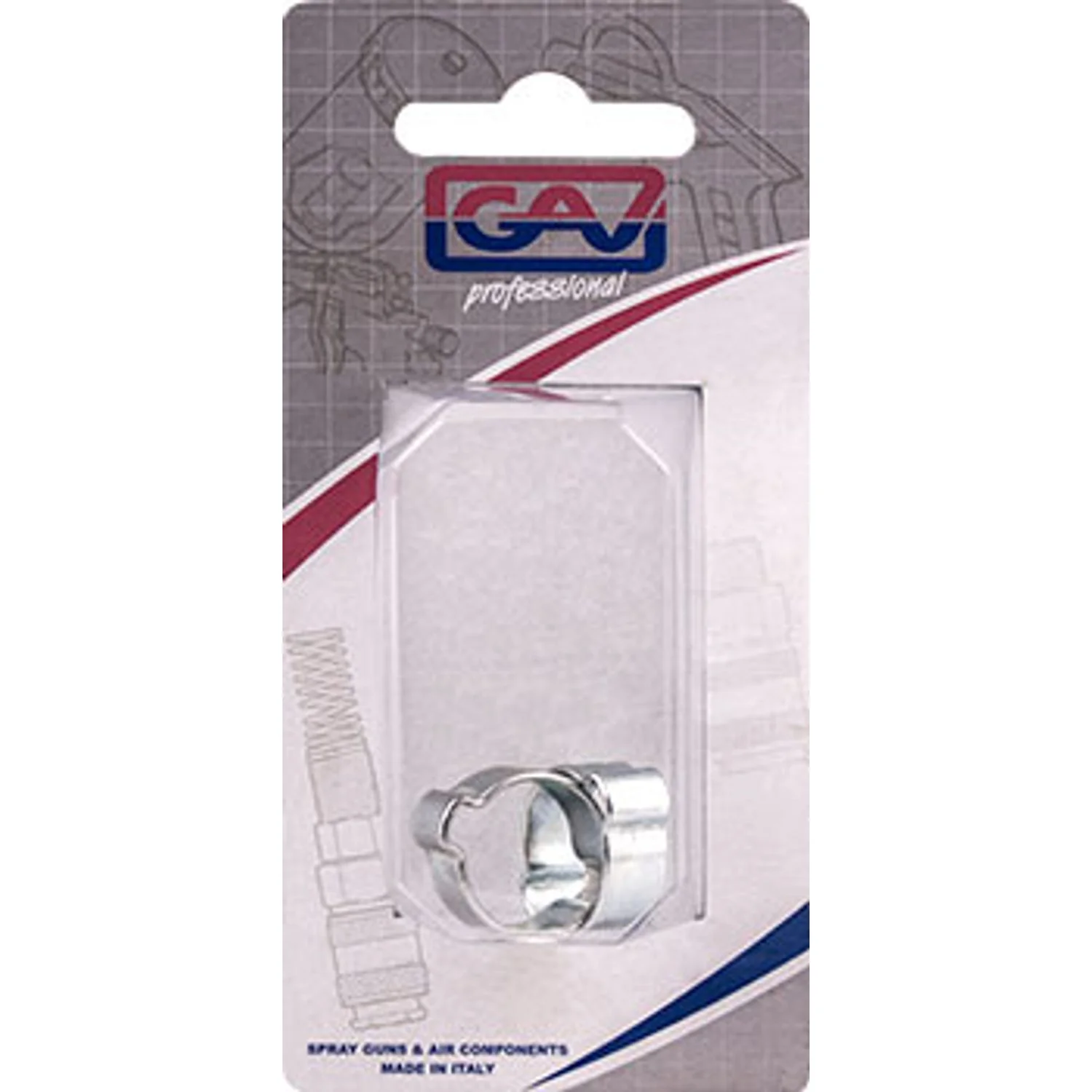 GAV1269-2P.webp HOSE CLAMP CRIMP TYPE 11-13MM 2PACK - Image 1