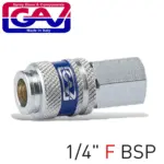 HARDENED STEEL QUICK COUPLER 1/4″F