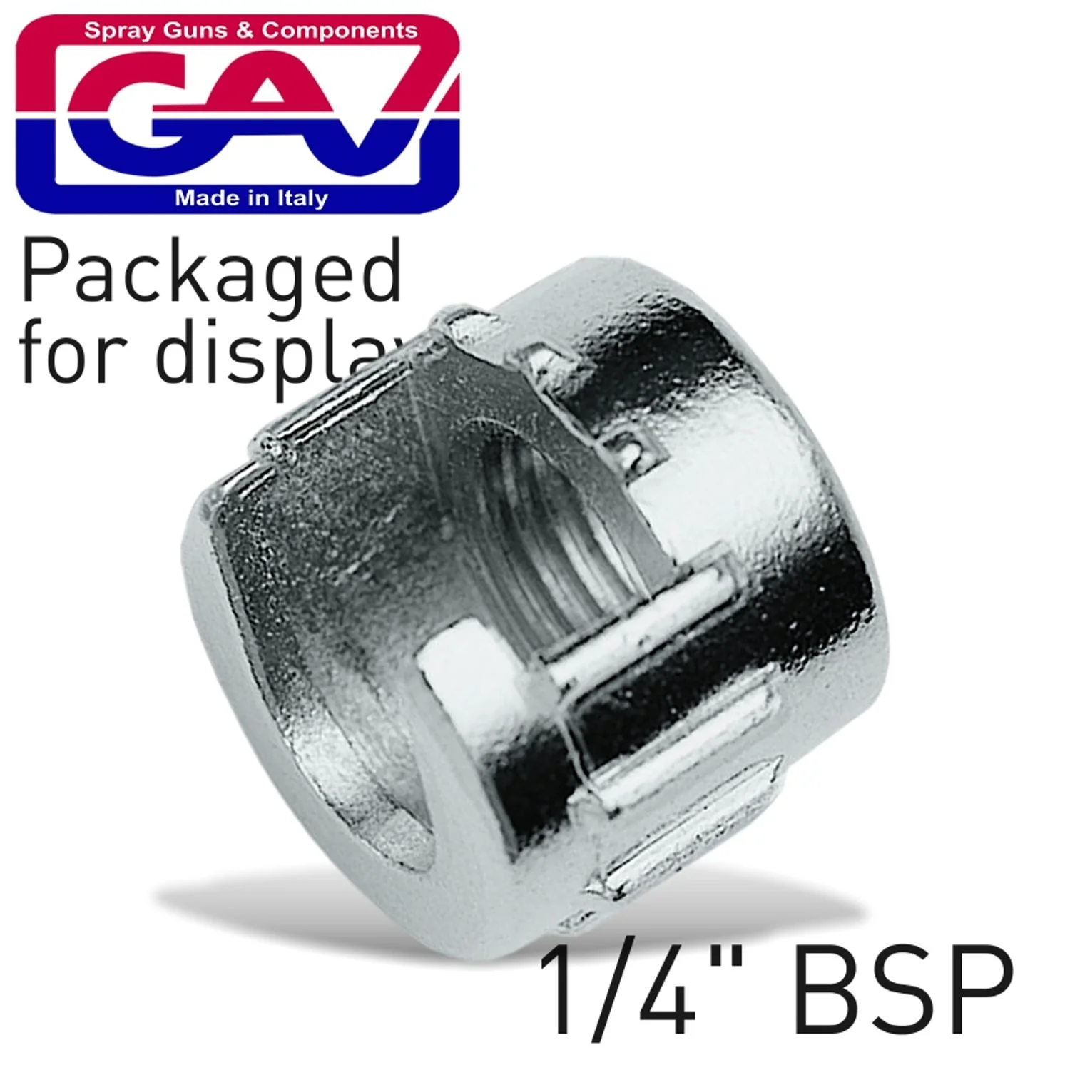 GAV49AP.webp METAL RING 1/4″ FOR BAYONET COUPLINGS PACKAGED - Image 1