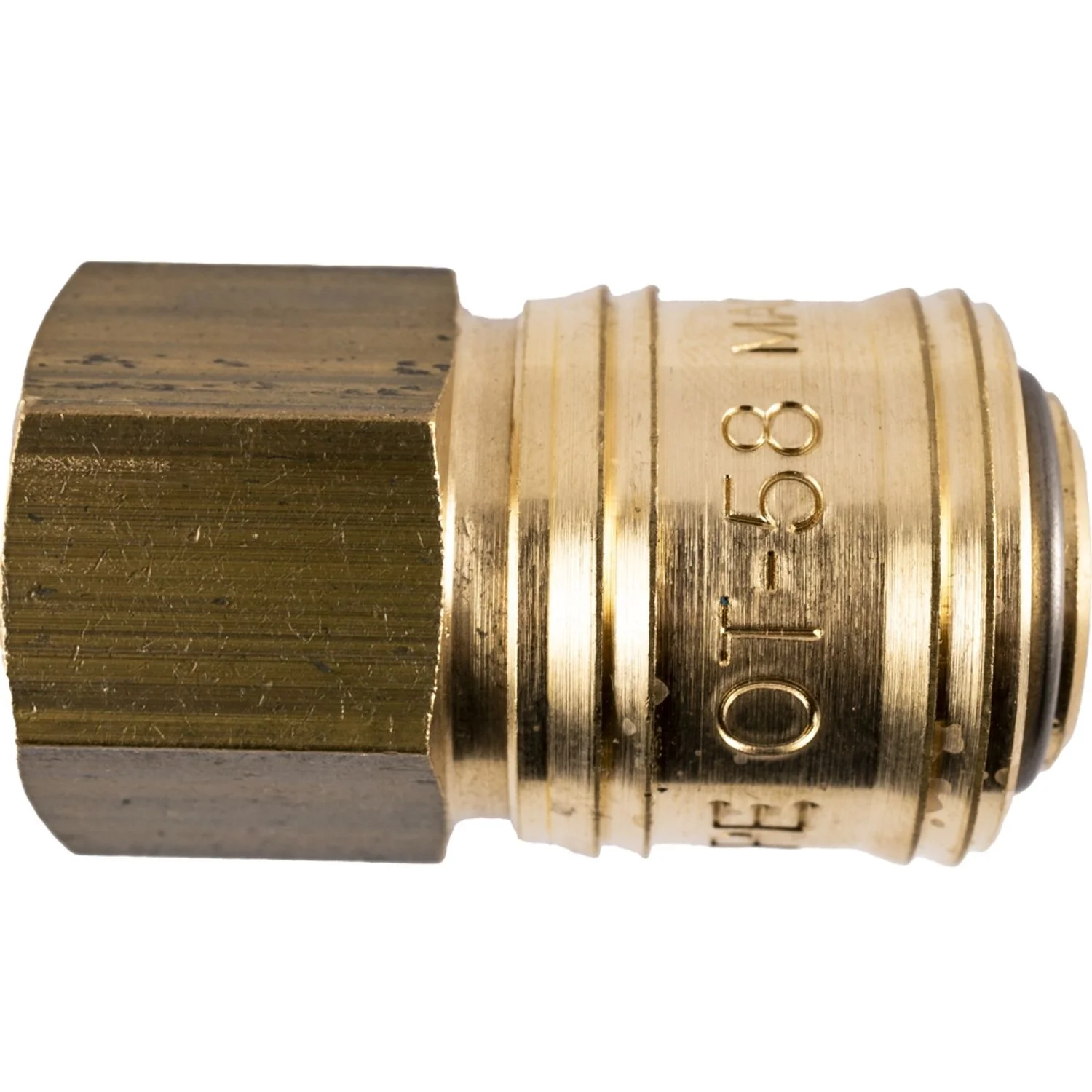 GAV5800-A2.webp BRASS FEMALE QUICK COUPLER 3/8″F GERMAN - Image 1