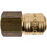 BRASS FEMALE QUICK COUPLER 1/2″F GERMAN