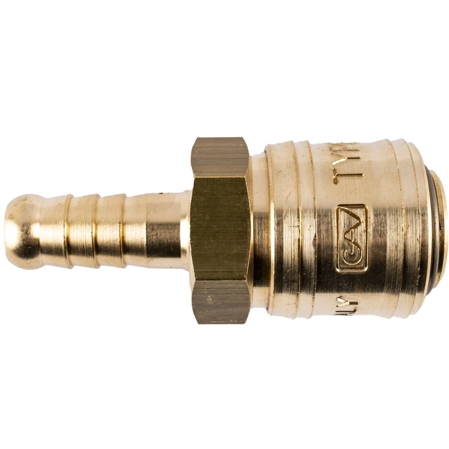 GAV5800-C2.webp BRASS QUICK COUPLER 9MM HOSE GERMAN - Image 1