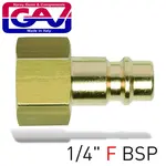 BRASS CONNECTOR 1/4″F GERMAN