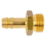 BRASS HOSE TAIL 3/8 M X 9MM