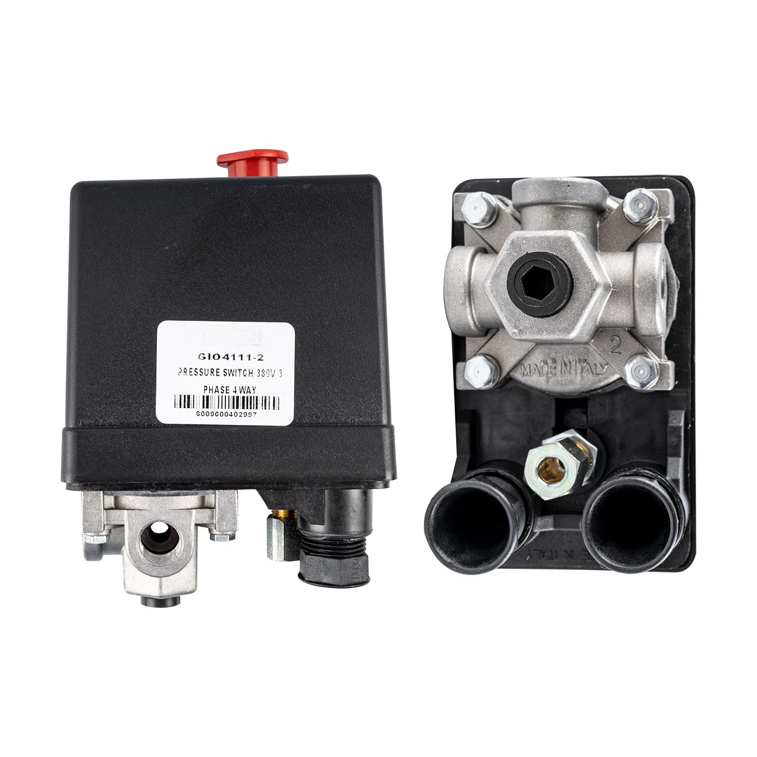 GIO4111-2.webp PRESSURE SWITCH 380V 3 PHASE 4 WAY BX16PRT04 - Image 1