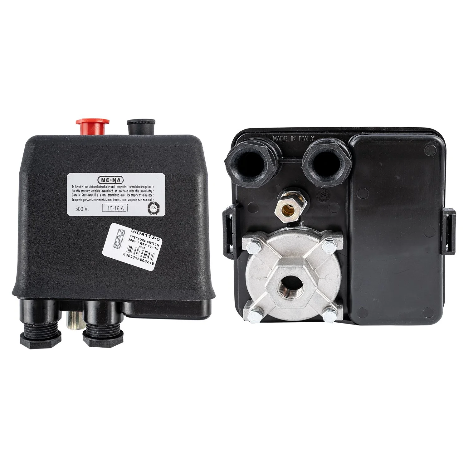 GIO4113-5.webp PRESSURE SWITCH 380V 1 WAY 10 - 16 AMP OVER LOAD - Image 1
