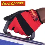 WORK GLOVE SMALL- ALL PURPOSE RED WITH TOUCH FINGER - Image 3