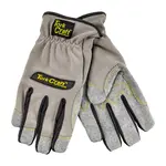 MECHANICS GLOVE MEDIUM SYNTHETIC LEATHER PALM SPANDEX BACK