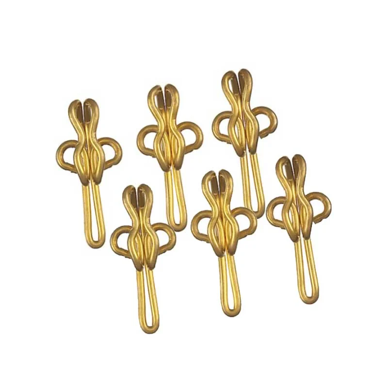 H20034.webp CURTAIN HOOKS BRASS R7 50 PER PACK - Image 1