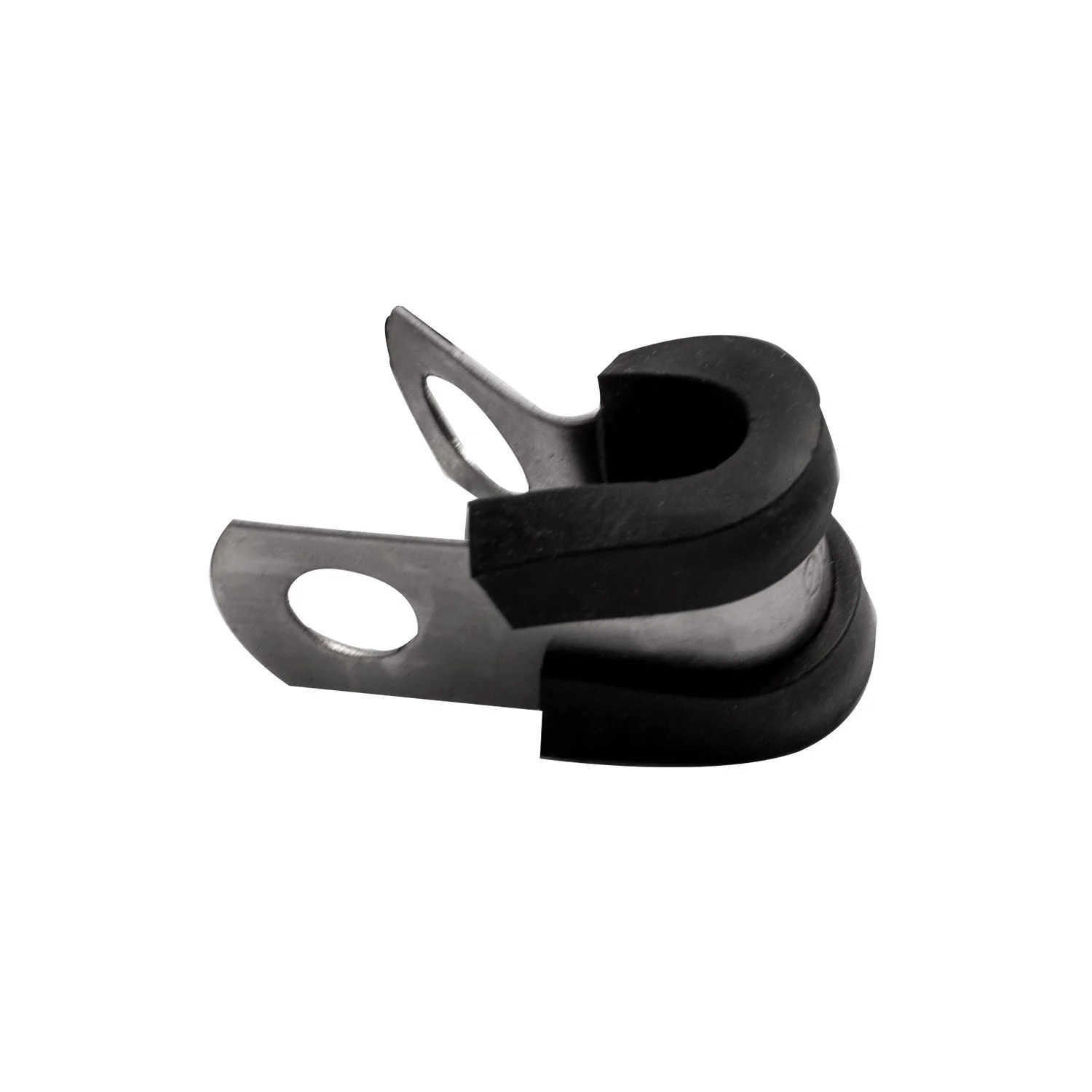 HCRL006.webp HOSE CLAMP 6MM X 12MM RUBBER B/WIDTH LINED BULK - Image 1