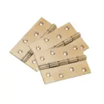 HINGES BUTT BR/P  40MM BOX OF 20 PAIRS (105102
