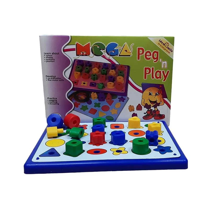 KE0004.webp TOYS EDUCATIONAL MEGA PEG N PLAY JK1412-PA - Image 1