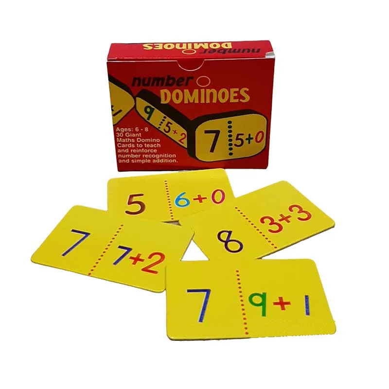 KE0009.webp TOYS EDUCATIONAL DOMINOES GIANT NUMBERS JK0065-PA - Image 1