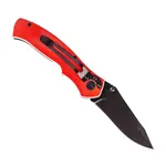 KNIFE FOLDABLE UTILITY RED WITH G10 MATERIAL HANDLE AND BELT CLIP - Image 2