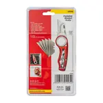 KNIFE UTILITY S/STEEL BLADES FOLDABLE WITH BELT CLIP - Image 2