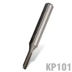STRAIGHT BIT SINGLE FLUTE 1/8″ X 1/2″ CUT 1/4″ SHANK