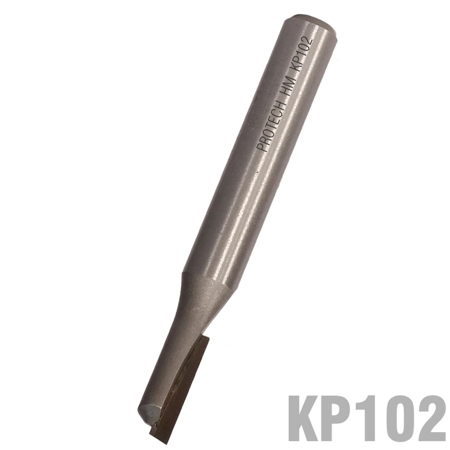 KP102.webp STRAIGHT BIT SINGLE FLUTE 3/16″ X 1/2″ CUT 1/4″ SHANK - Image 1