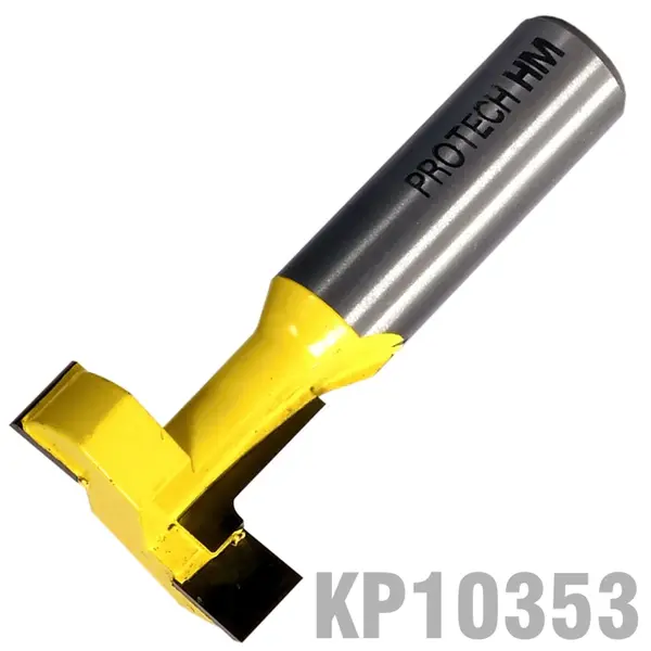 ″T″ SLOTTER and SLAT WALL CUTTER 28MMX8MM 1/2″ SHANK