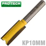 STRAIGHT BIT 10MM X 25MM CUT 2 FLUTE METRIC 1/4″ SHANK
