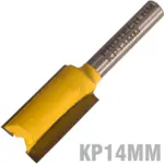 STRAIGHT BIT 14MM X 25MM CUT 2 FLUTE METRIC 1/4″ SHANK