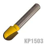 ROUND NOSE VEINING BIT ONE FLUTE 1/4″ X 5/16″ 1/4″ SHANK