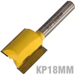 STRAIGHT BIT 18MM X 28MM CUT 2 FLUTE METRIC 1/4″ SHANK