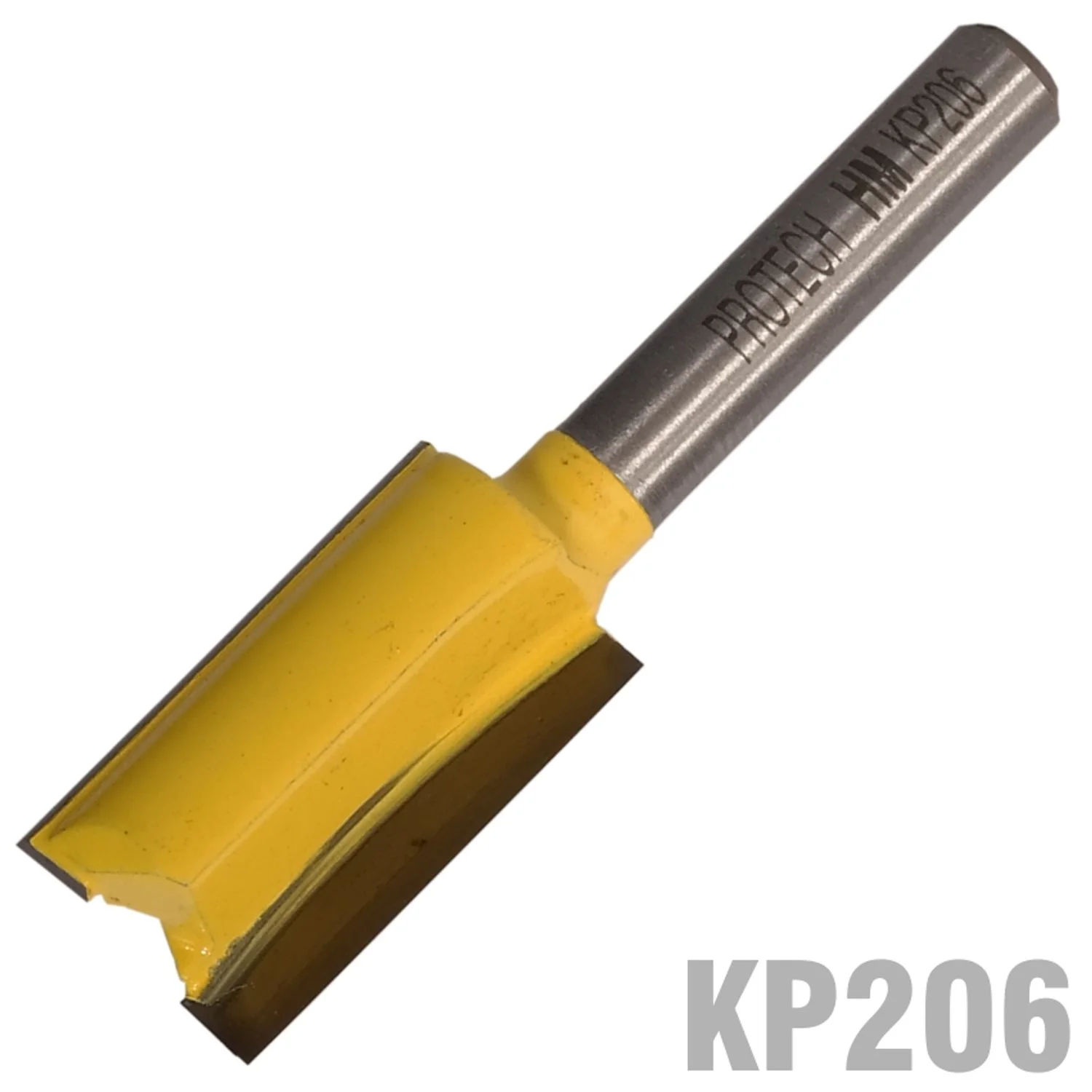 KP206.webp STRAIGHT BIT 9/16″ (14.3MM) X 1″(25.4MM) TWO FLUTE 1/4″ SHANK - Image 1