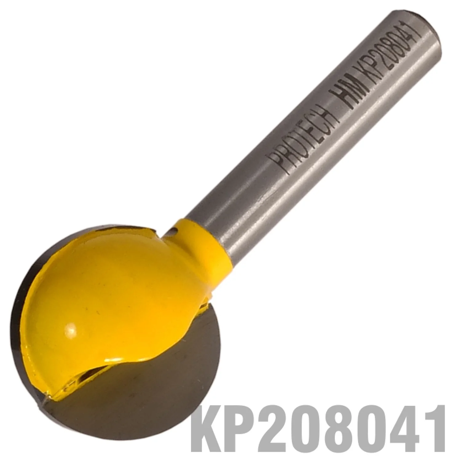 KP208041.webp PLUNGE CUTTING BALL 3/4″(19MM) X 3/4″(19MM) 1/4″SHANK - Image 1