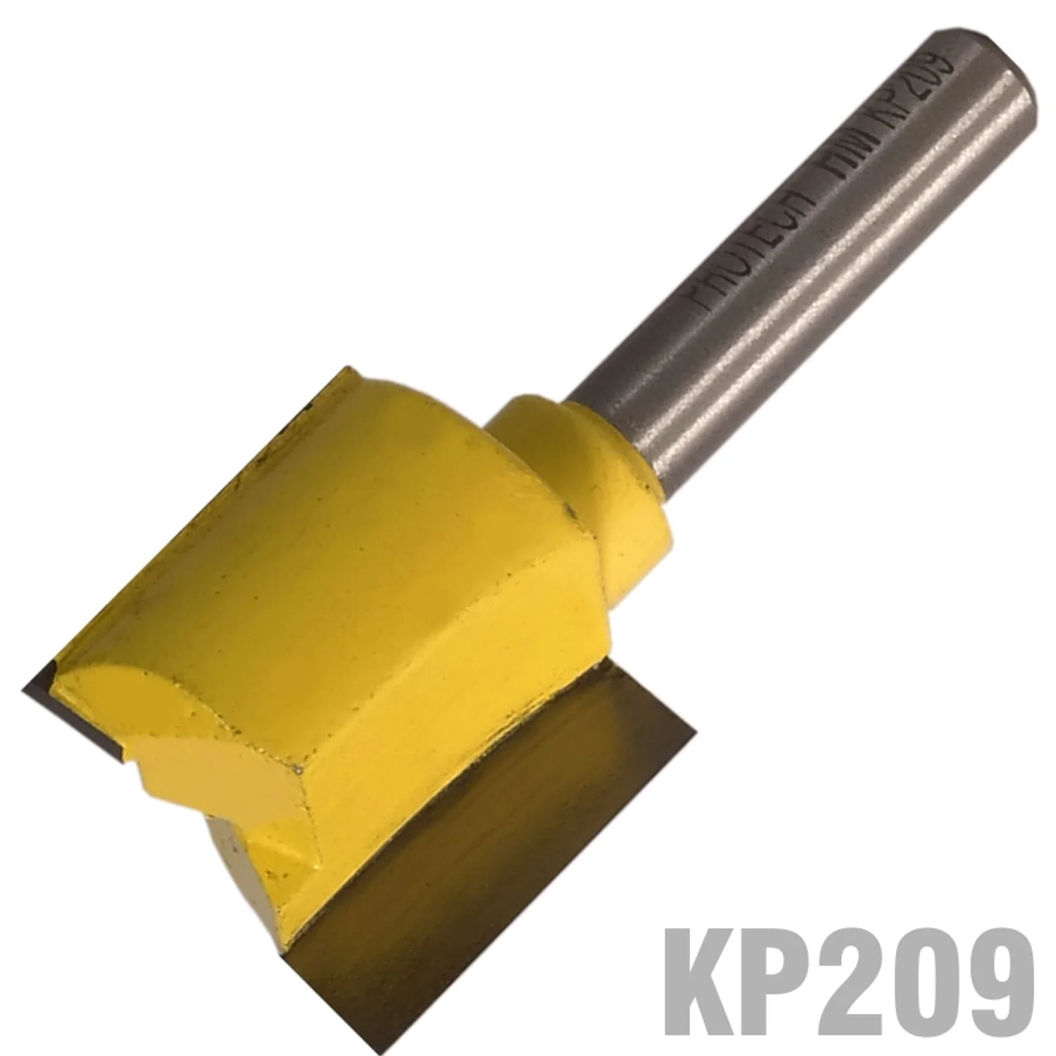 KP209.webp STRAIGHT BIT 7/8″(22.2MM) X 3/4″(19MM) TWO FLUTE 1/4″ SHANK - Image 1