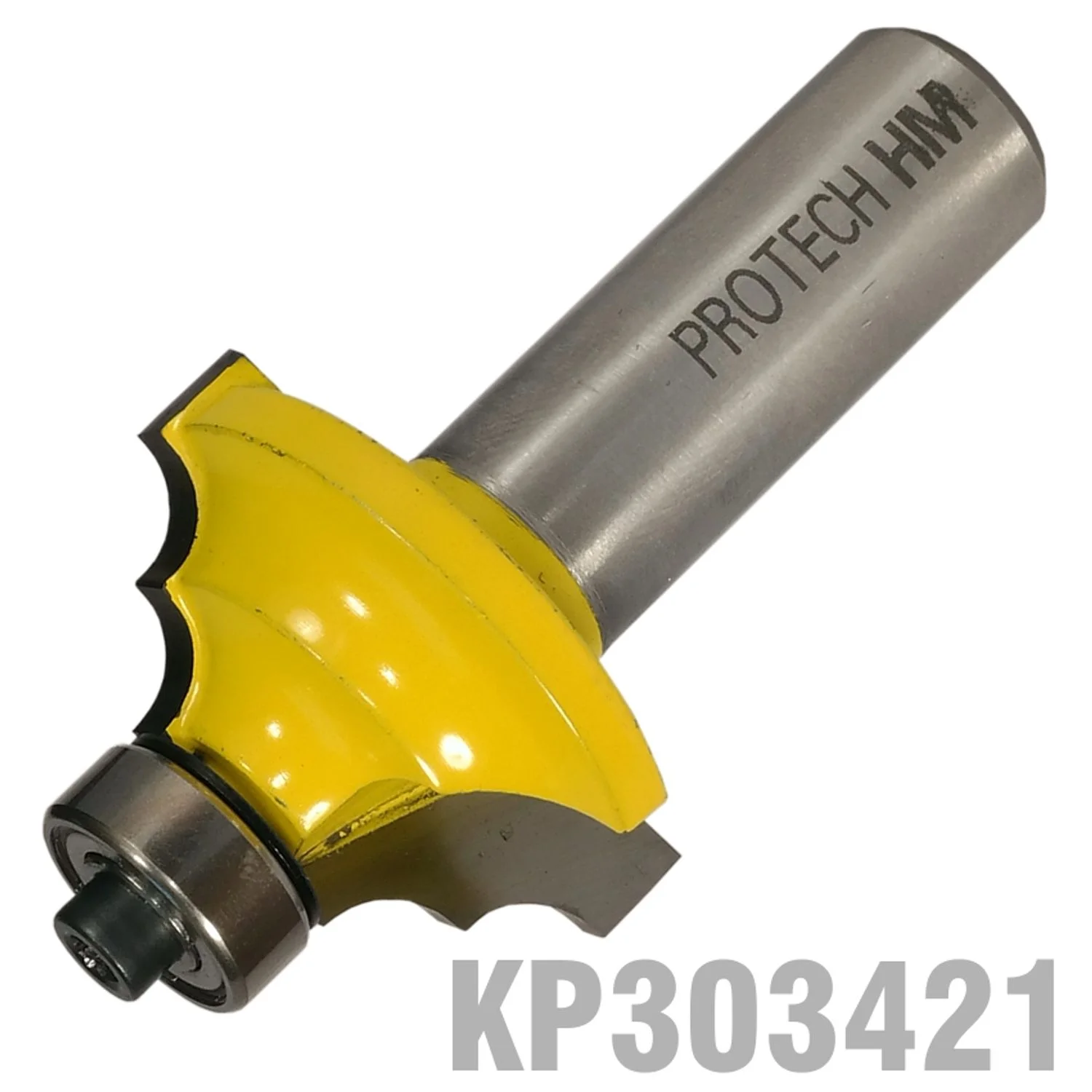 KP303421.webp DOUBLE ROUND BIT 1 1/4″ X 9/16″ RADIUS 3/16″ 1/2″ SHANK - Image 1