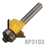 BEVEL TRIM 1/2″ X 1/4″ BOTTOM BEARING 45 1/4″ SHANK