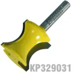 EXTERNAL BULL NOSE 1″ (24.4MM) X 3/4″ HALF RADIUS RADIUS 3/16″ 1/4″ S