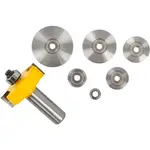 RABBETING BIT 1 1/2″ X 1/16″ DEPTH 9/16″ 1/2″SHANK X 7 BEARINGS