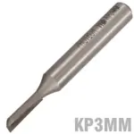STRAIGHT BIT 3MM X 13MM SINGLE FLUTE METRIC 1/4″SHANK