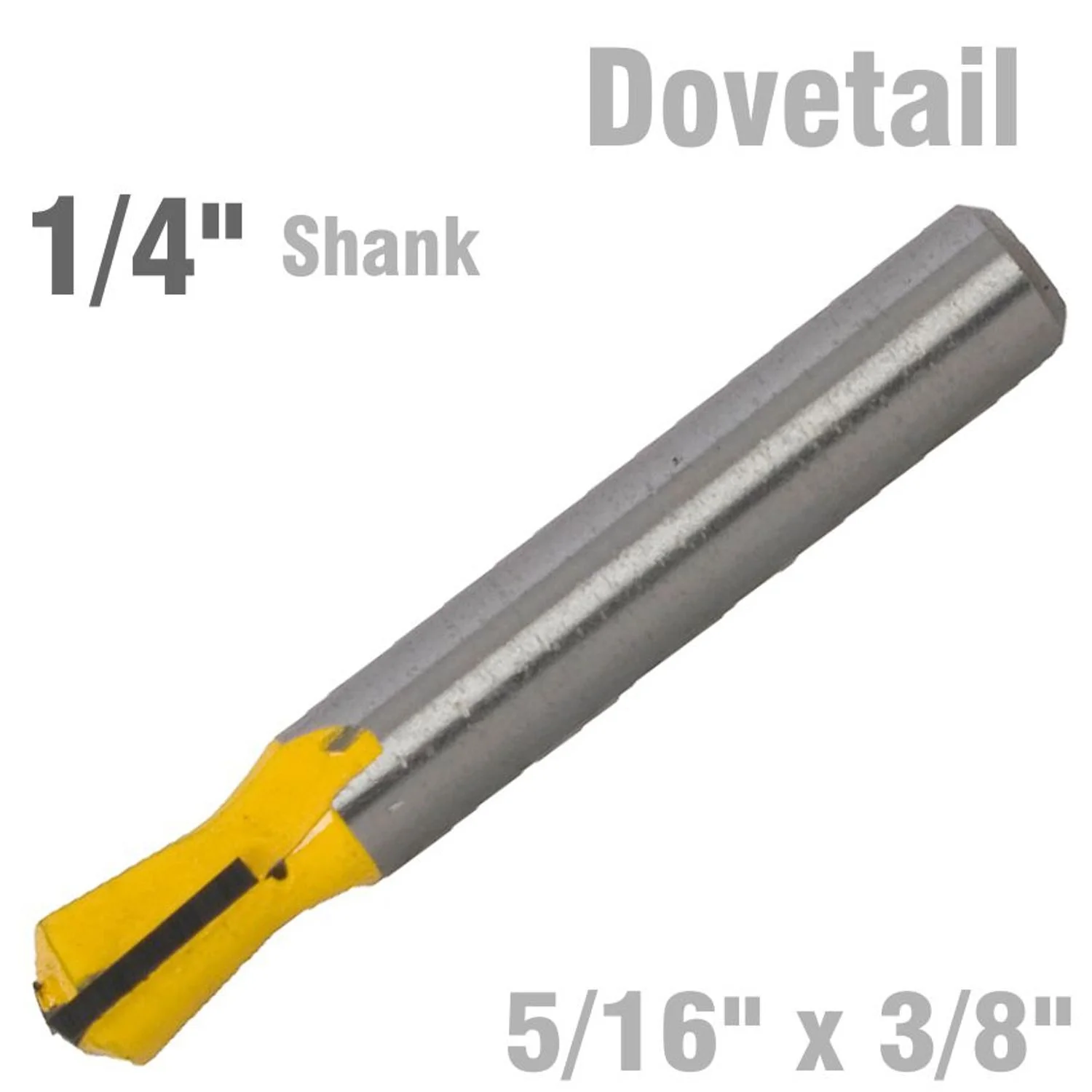 KP400.webp DOVETAIL BIT 5/16″ X 3/8″ 1/4″ SHANK - Image 1