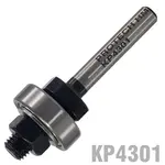 ARBOR FOR SLOTTING CUTTER C/W BEARING. NUT and 2 X WASHERS 1/4″ SHANK