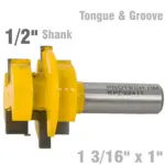 TONGUE and GROOVE - PARALLEL 1 3/16″ X 1″ 1/2″ SHANK