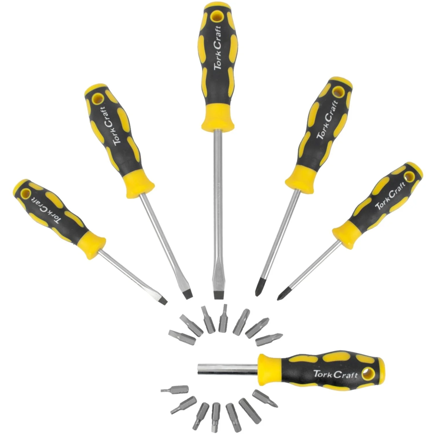 KT2301.webp 20PC SCREWDRIVER SET INCLUDES INSERT BITS - Image 1
