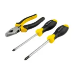 3PC SCREWDRIVER SL5X100MM and PH2X100MM and 160MM COMBINATION PLIER - Image 2